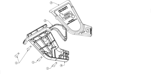 Engagement Lever Diagram and Parts List for 12AVB2M5345 2018 Yard Machines Lawn Mower